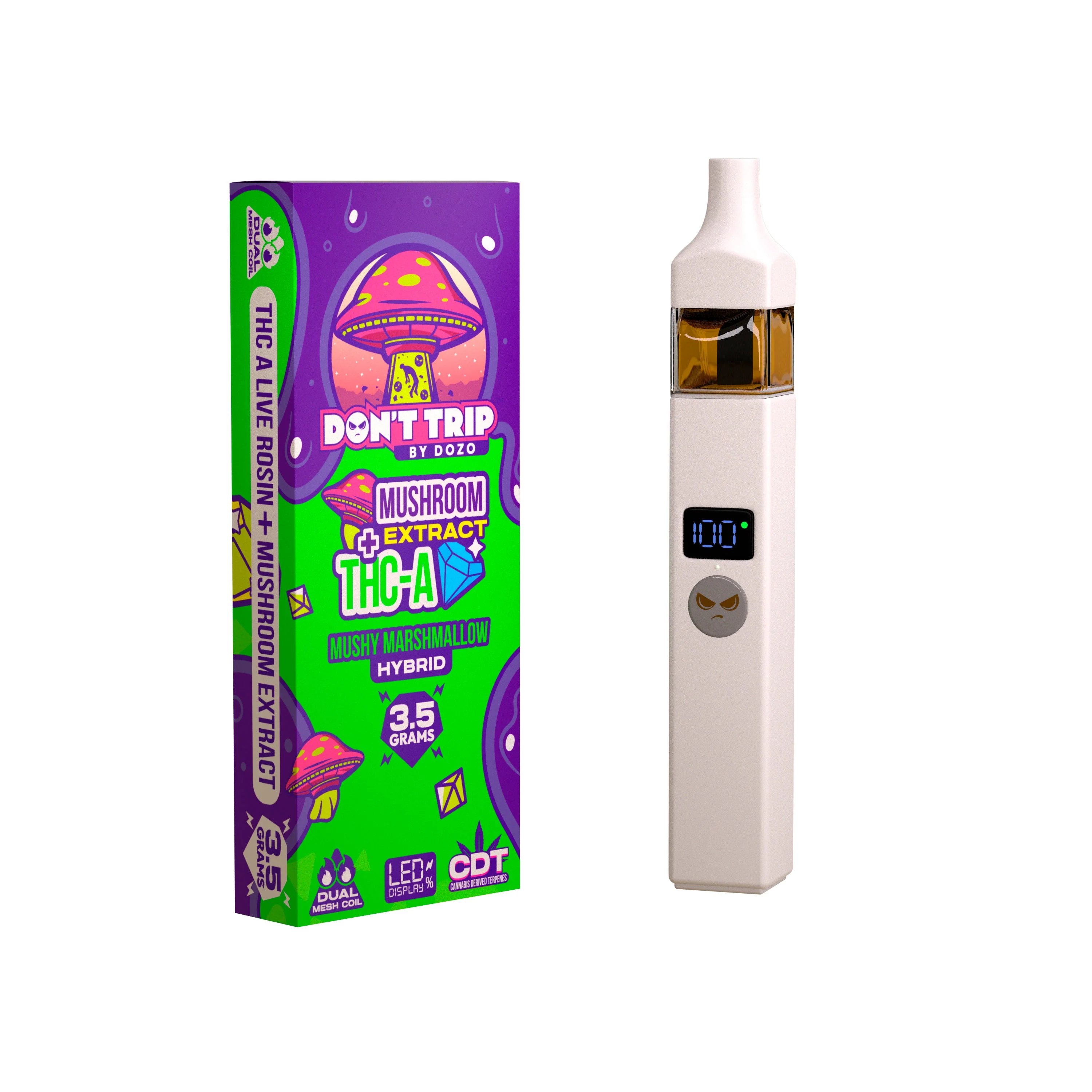 3.5g Dozo Don't Trip Mushroom Vape - Image 6
