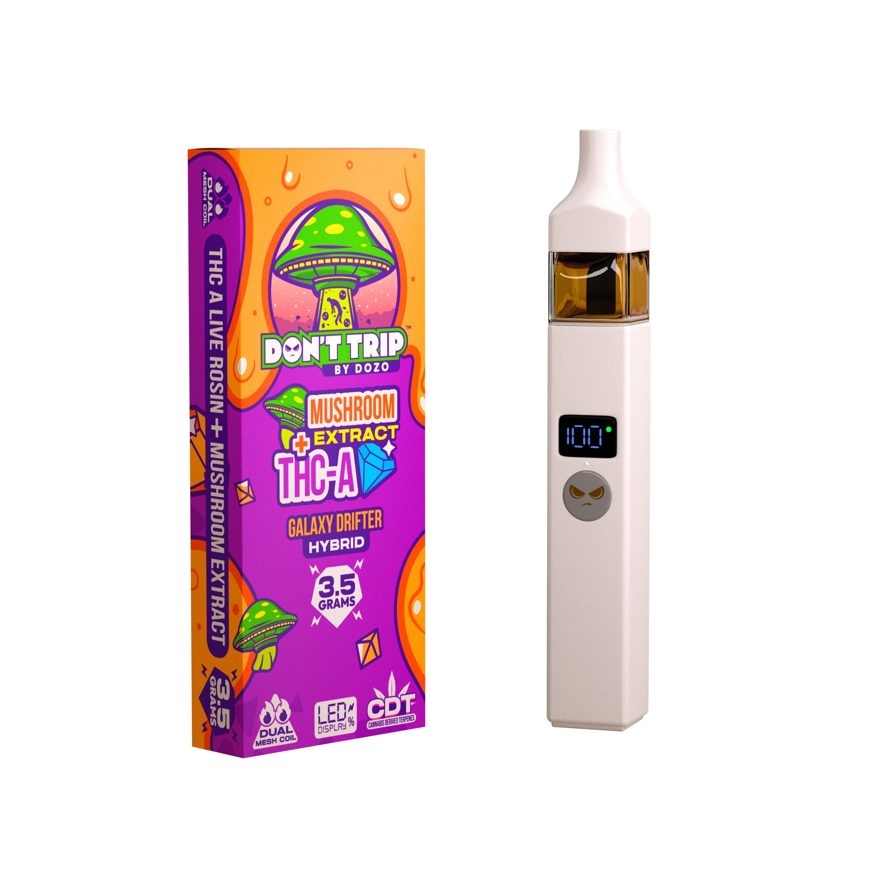 3.5g Dozo Don't Trip Mushroom Vape - Image 8