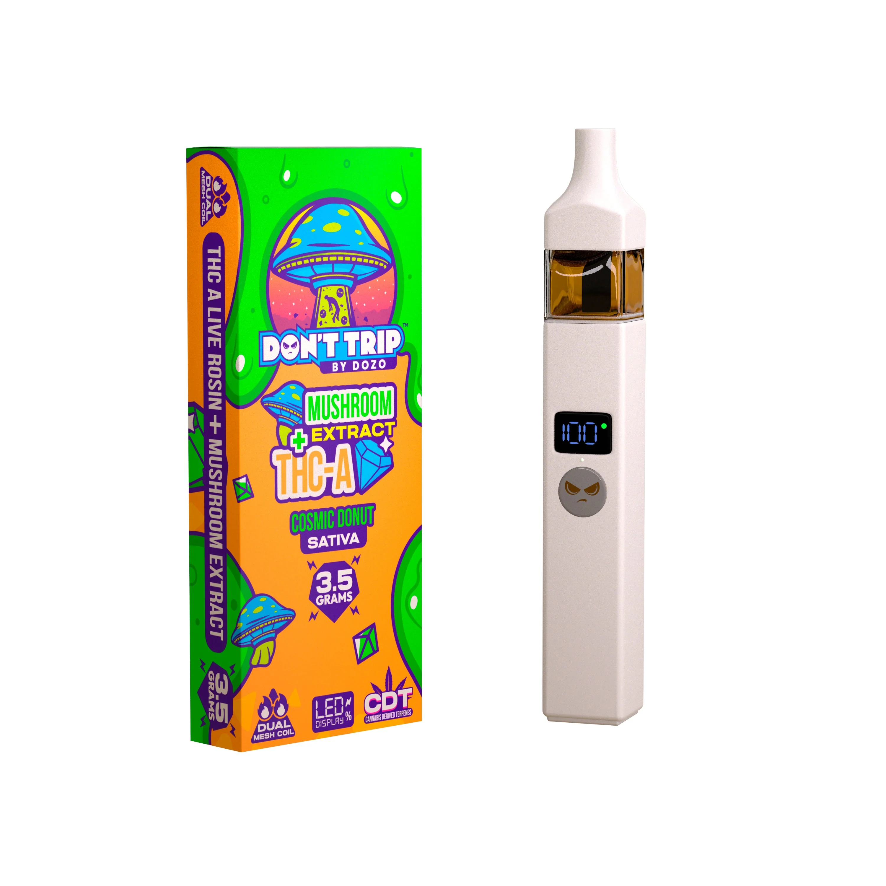 3.5g Dozo Don't Trip Mushroom Vape - Image 9