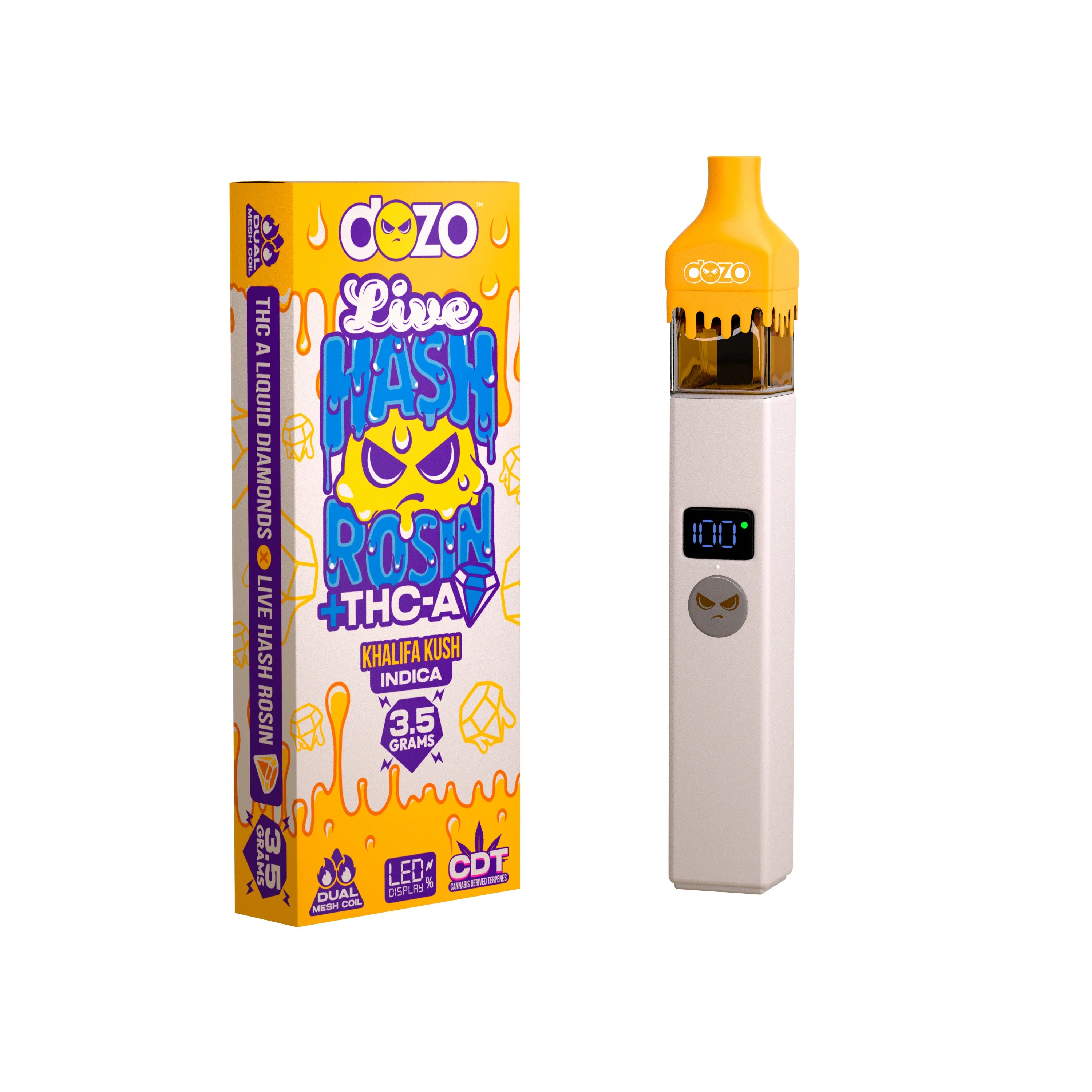 3.5g Dozo Live Hash Rosin THC-A Vape - Image 5