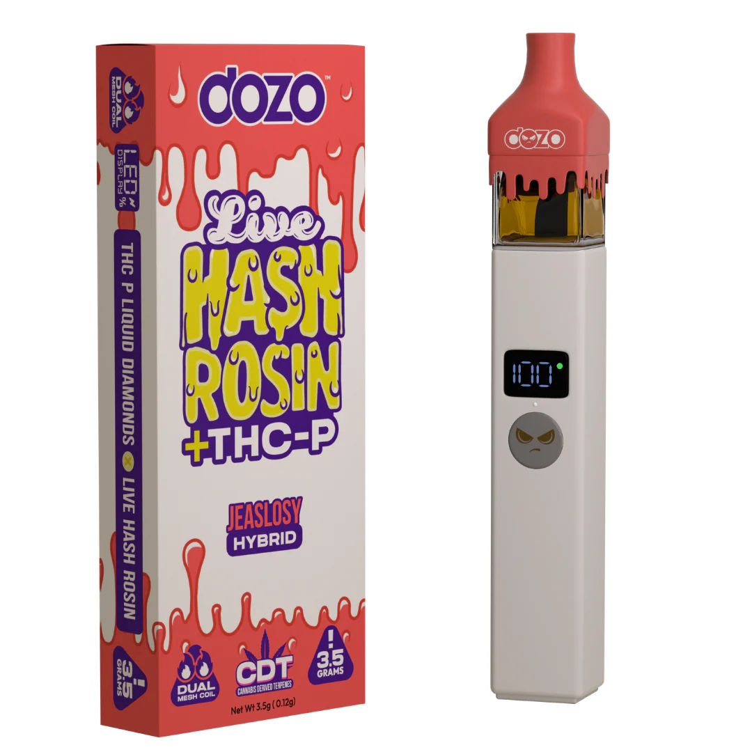 3.5g Dozo Live Hash Rosin THC-P Vape - Image 4