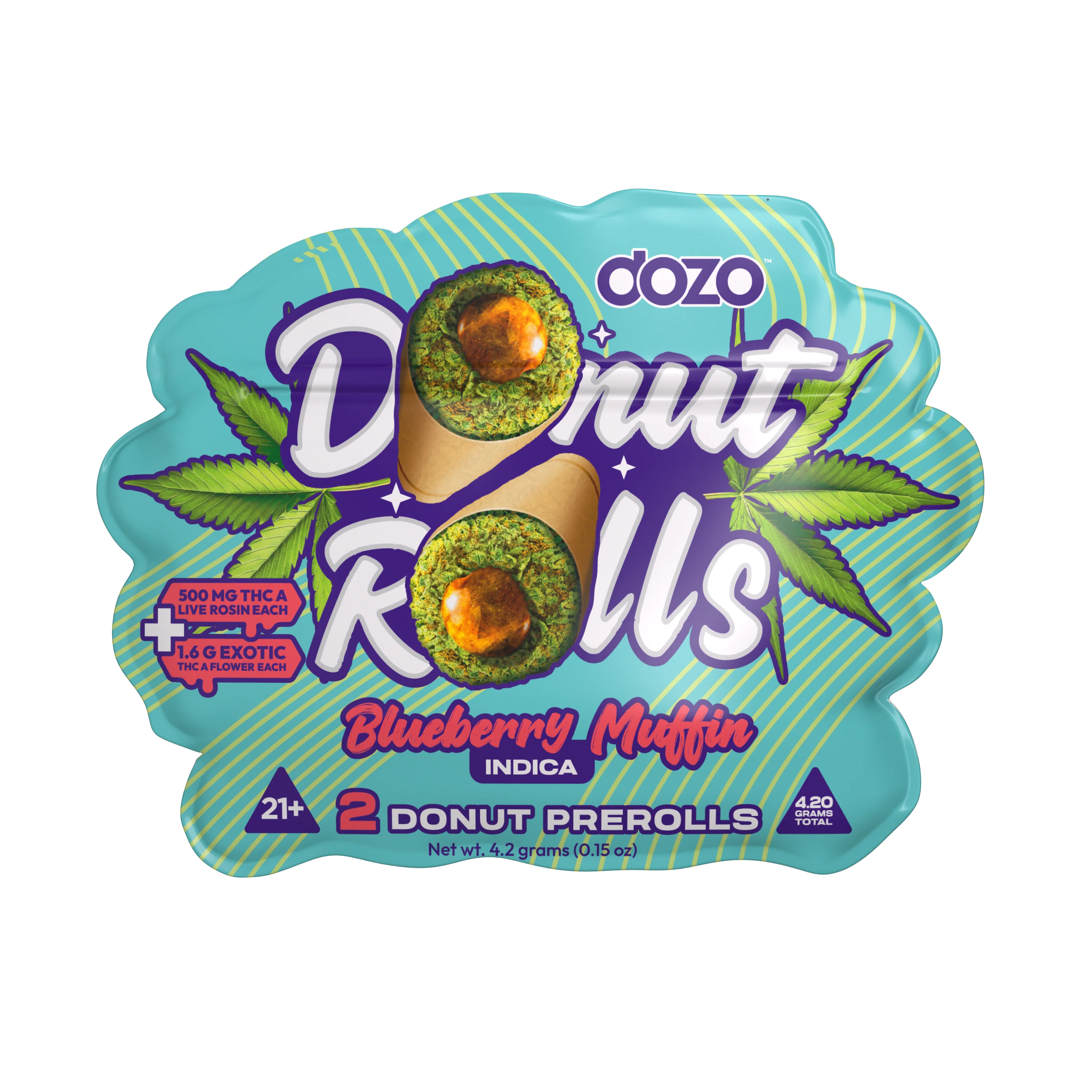 Dozo Donut Prerolls 4.20 g | Zaza Land  (Sativa) - Image 4