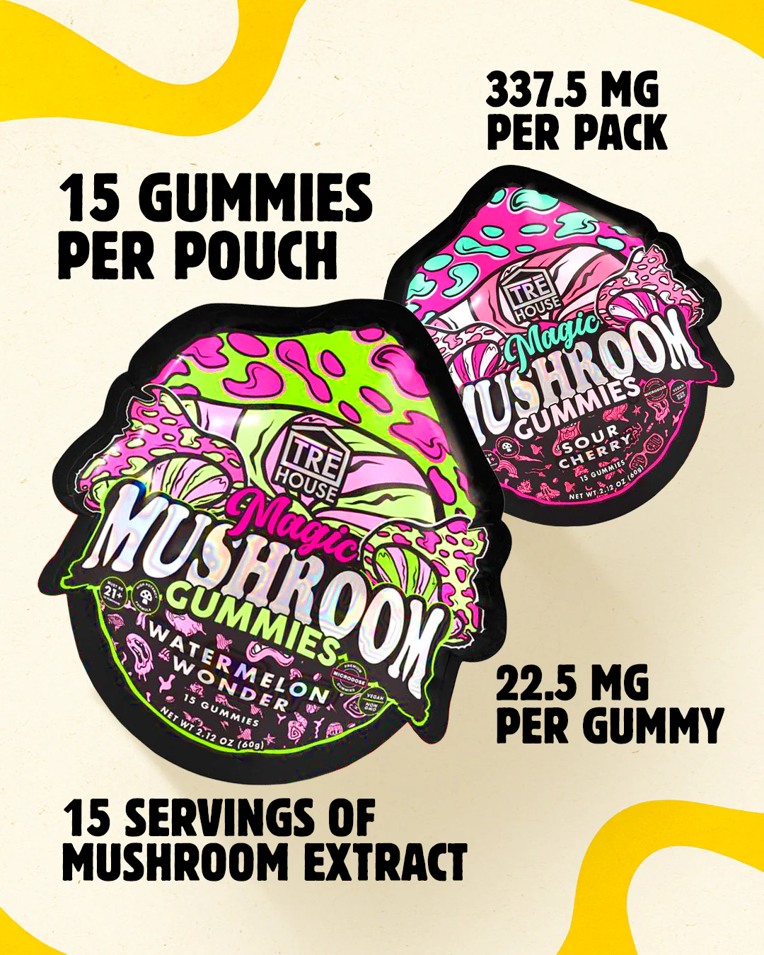 Magic Mushroom Gummies | Tre House - Image 4