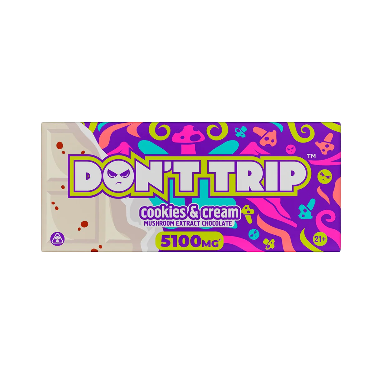 Don't Trip Mushroom Extract Chocolate 510mg - Image 3